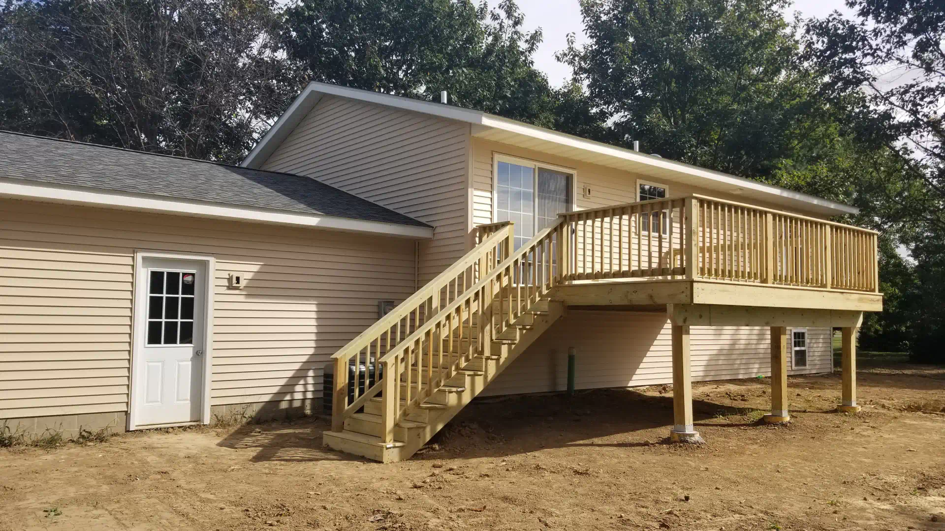 new nude colored siding