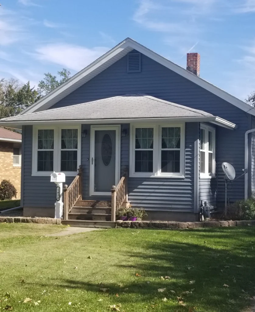 new rood siding and windows